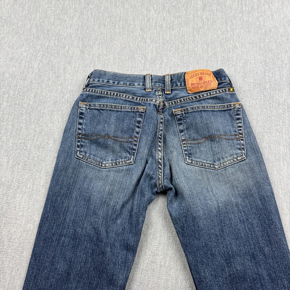 Vintage Lucky Brand Jeans Women 26x31 Low Rise Bootcut Stretch Denim Made in USA - Picture 11 of 13